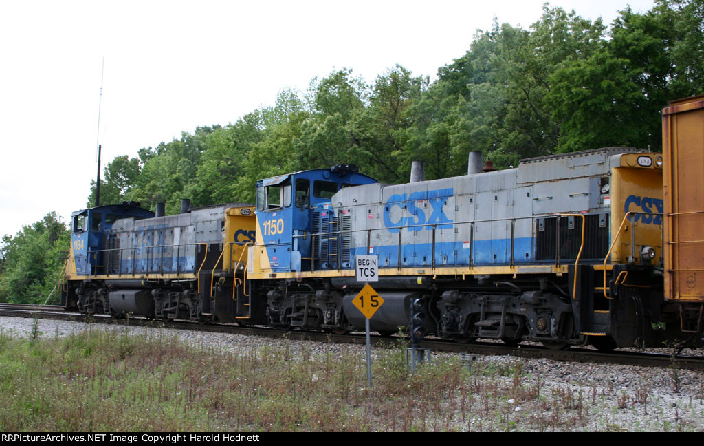 CSX 1184 & 1150